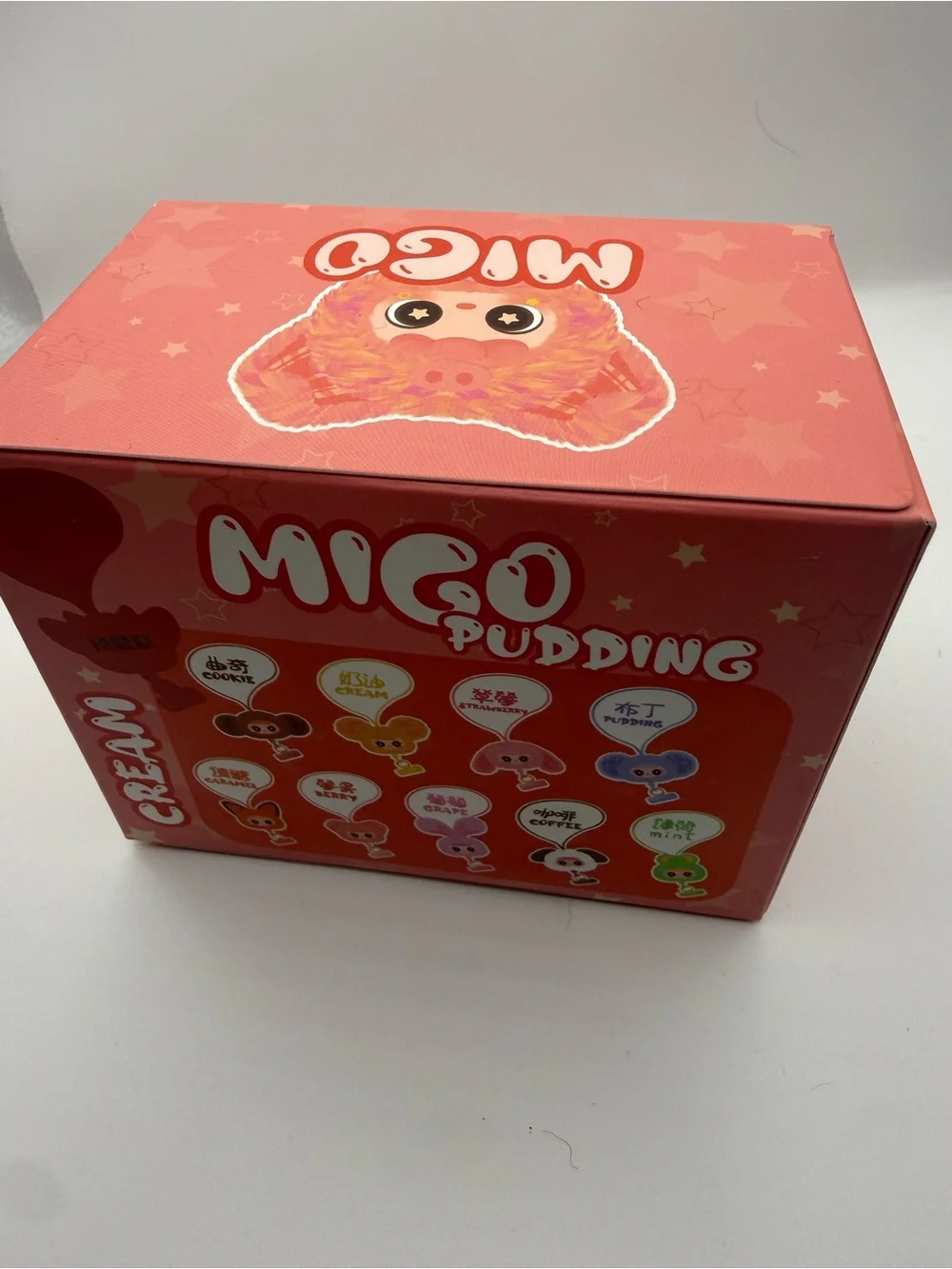 Migo Cream Pudding Series Vinyl Face Blind Box Cute Doll Phone Strap